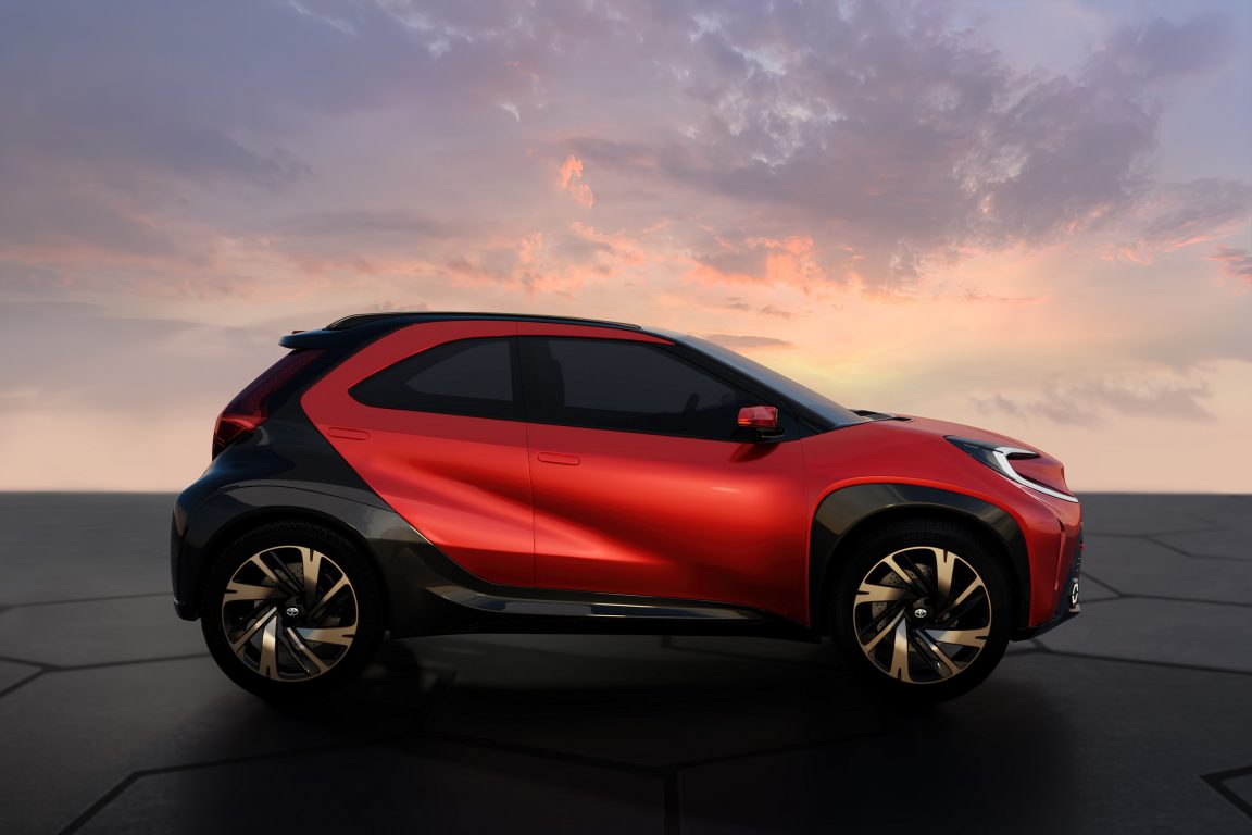 Toyota Aygo X prologue ortaya çıkmaya başladı