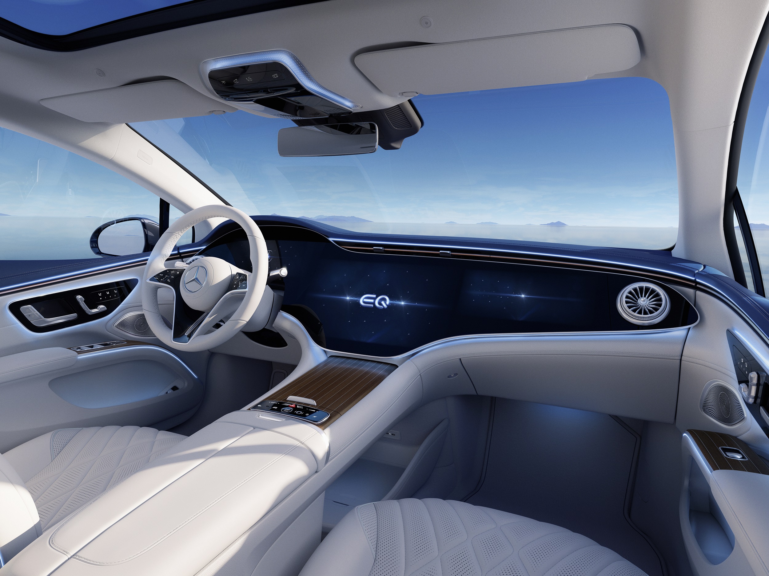 Mercedes EQS : Lüks sınıftaki ilk elektrikli otomobil