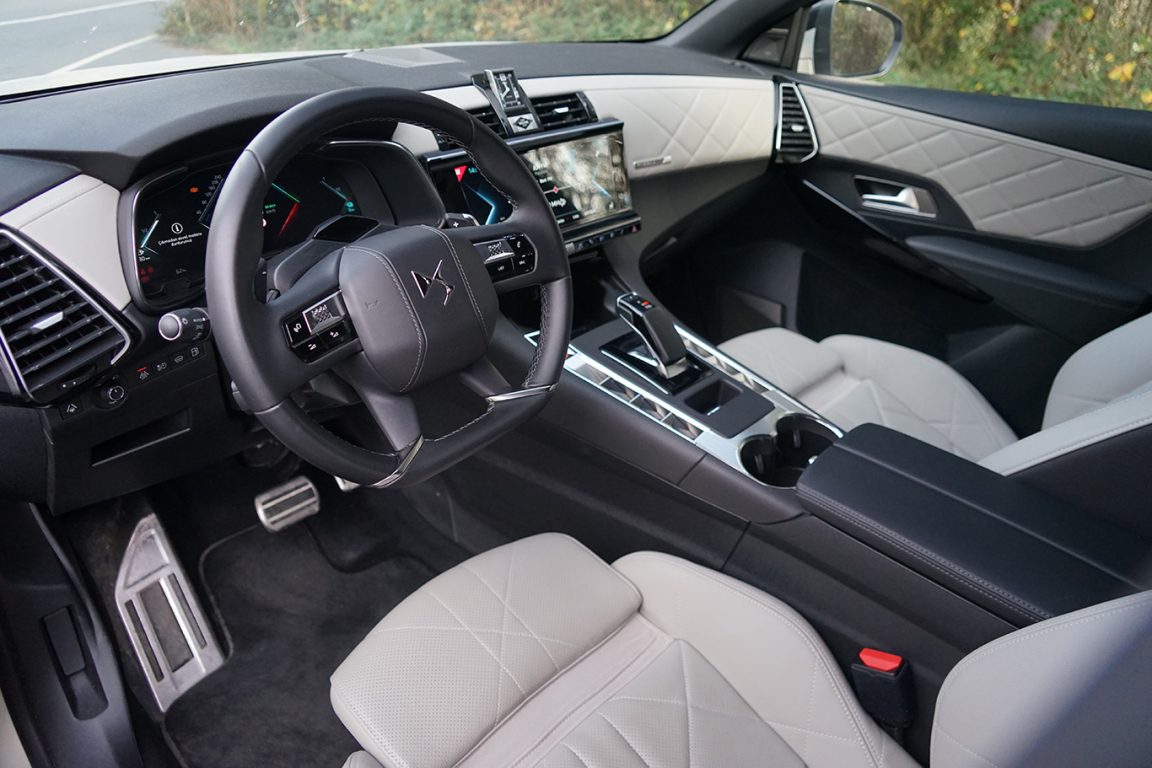 DS 7 Crossback E-Tense test sürüşü
