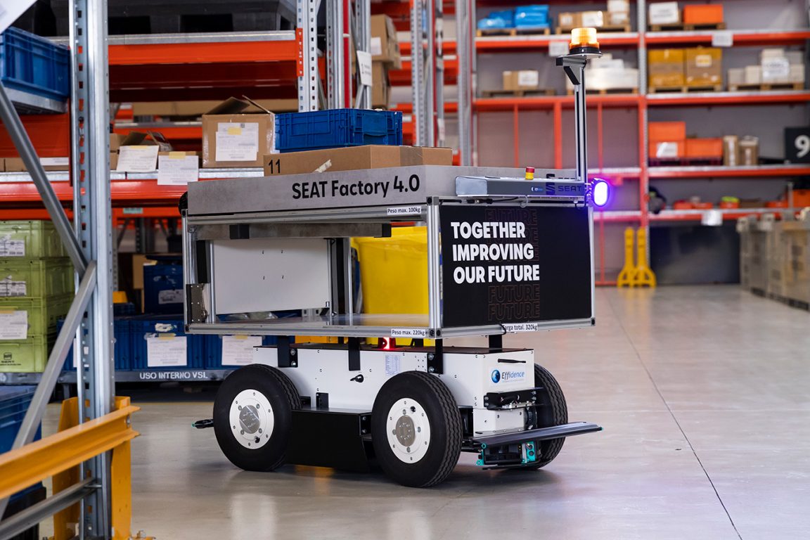 SEAT’ın Martorell fabrikasında akıllı mobil robotlar iş başında