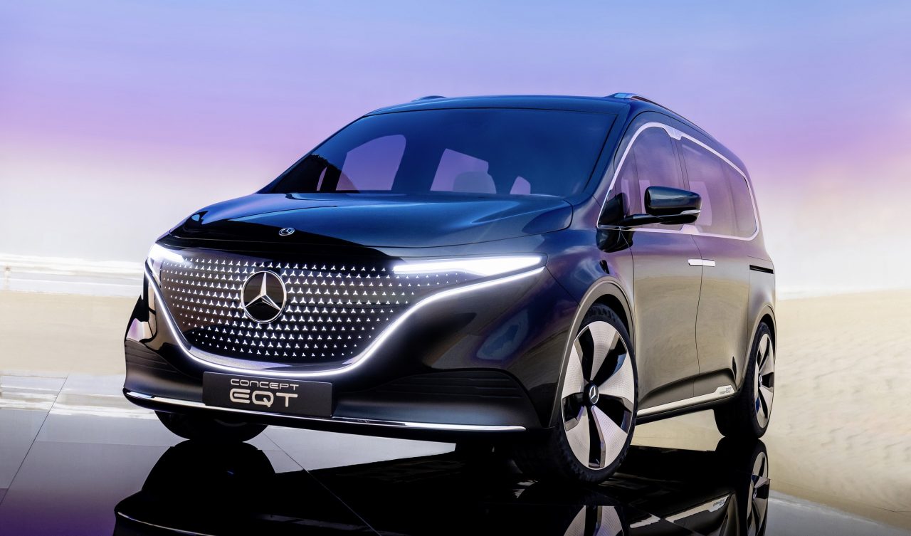 Yeni elektrikli ticari Mercedes Concept EQT tanıtıldı