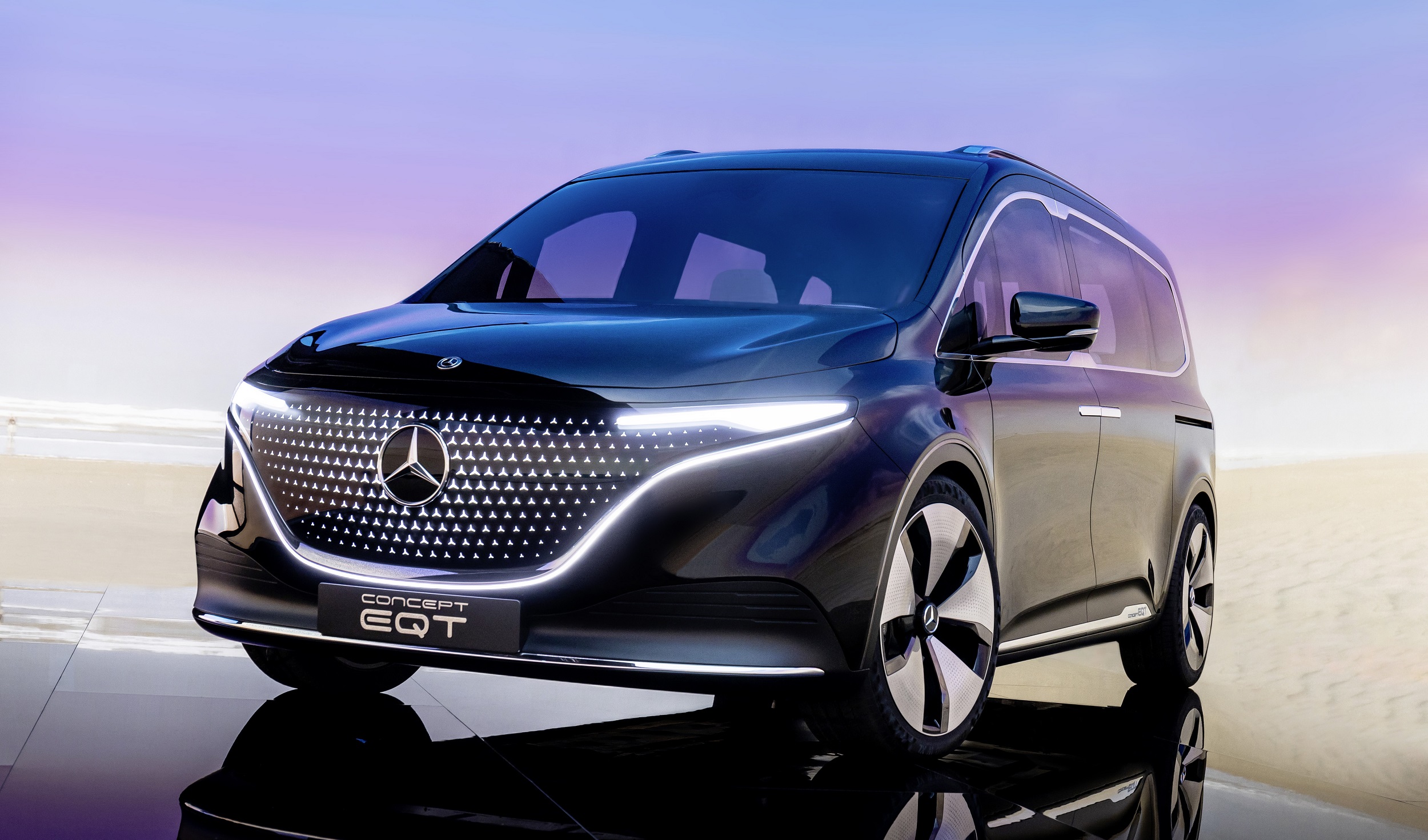 Yeni elektrikli ticari Mercedes Concept EQT tanıtıldı