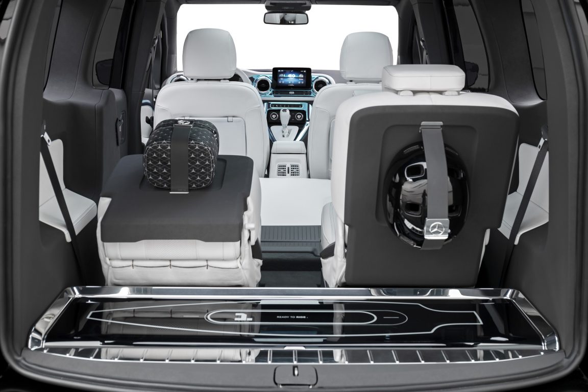 Yeni elektrikli ticari Mercedes Concept EQT tanıtıldı