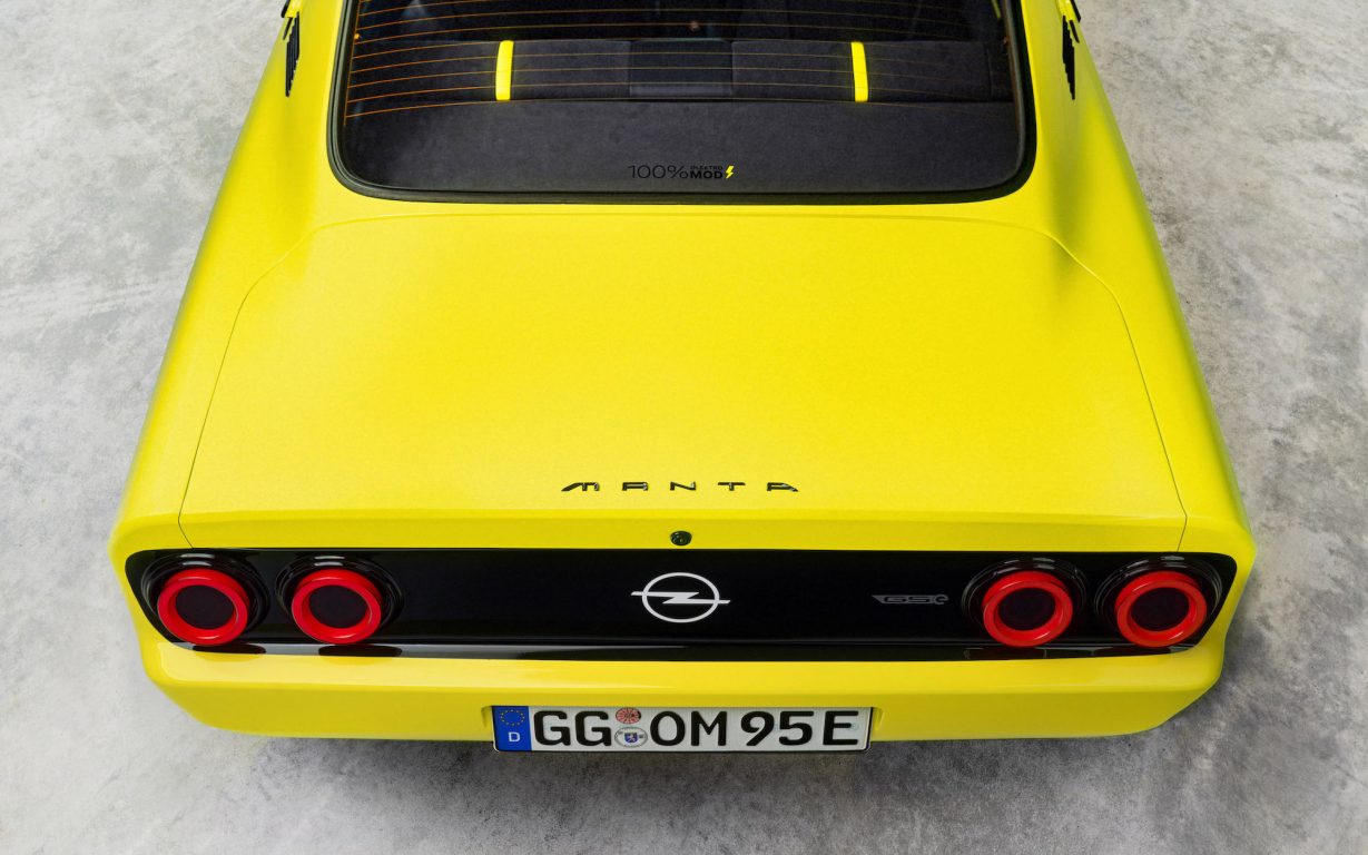 Opel’in İlk ElektroMOD modeli: Manta Geri Dönüyor