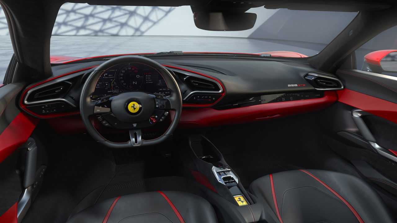 830 beygirlik hibrit Ferrari 296 GTB