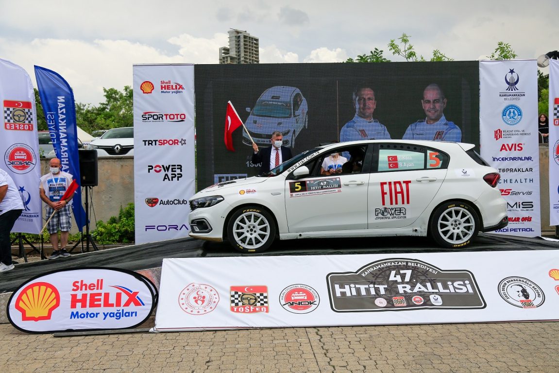 Fiat Motor Sporları Hitit Rallisi’nden birincilikle döndü
