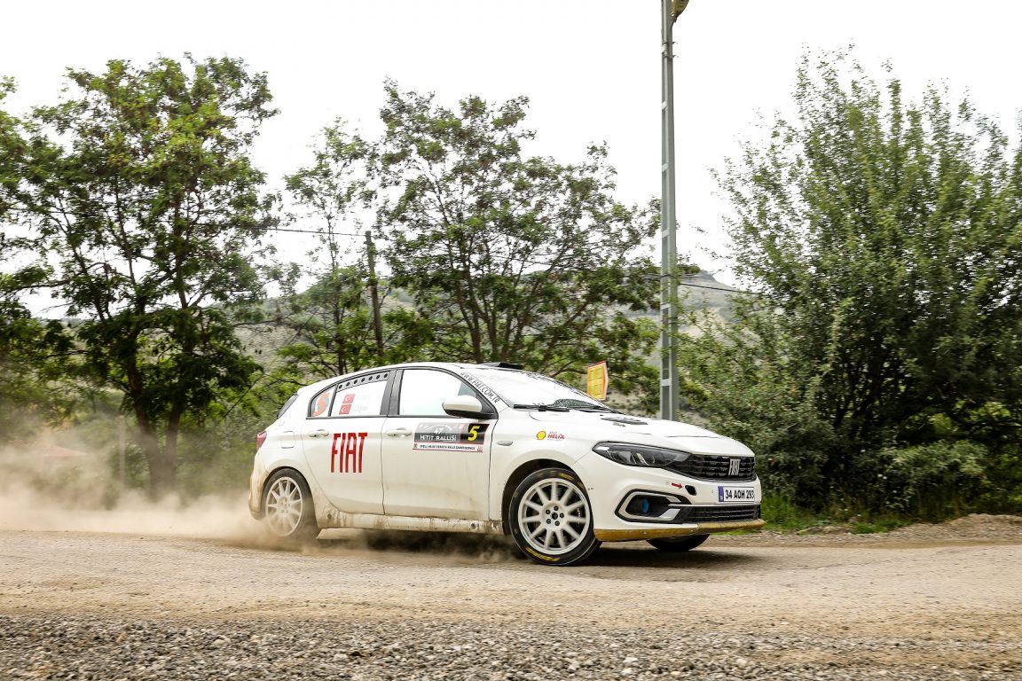 Fiat Motor Sporları Hitit Rallisi’nden birincilikle döndü