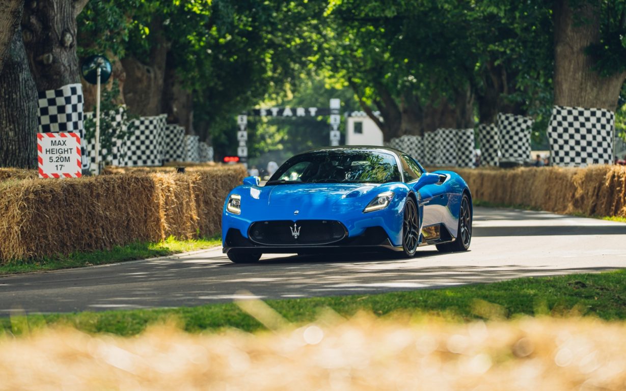 Maserati MC20 2021 Goodwood Hız Festivali’nde