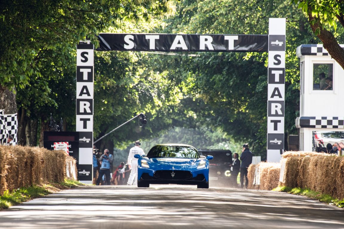 Maserati MC20 2021 Goodwood Hız Festivali’nde