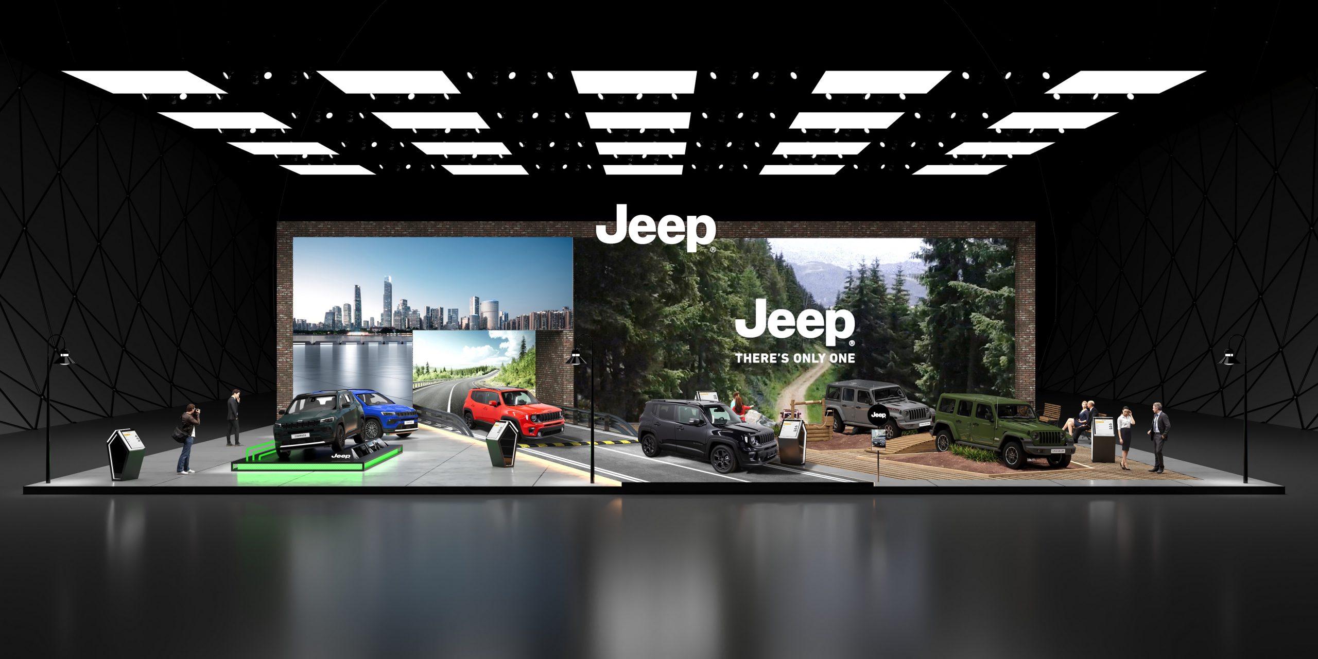 Jeep Autoshow’da özel versiyonları sergiliyor