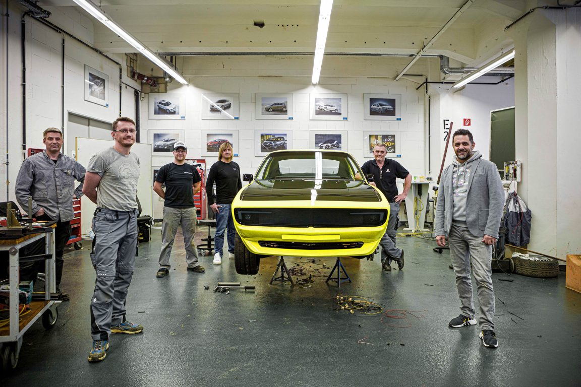 Tam elektrikli Opel Manta GSe ElektroMOD