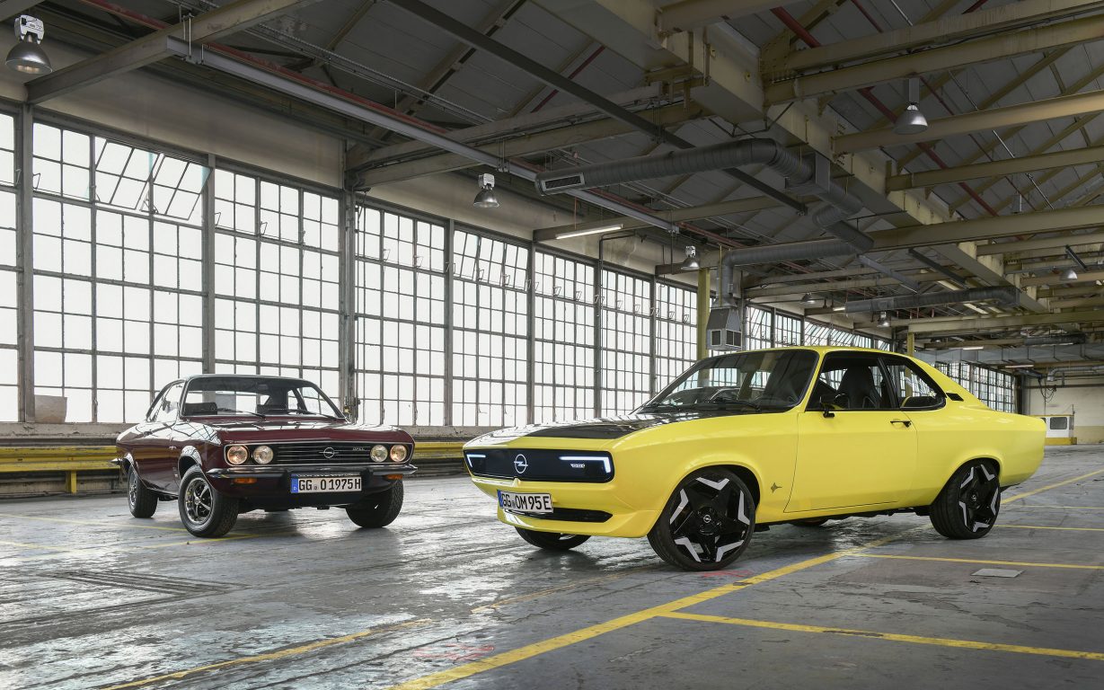 Tam elektrikli Opel Manta GSe ElektroMOD