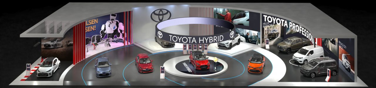 Toyota Autoshow’da hibrit modelleriyle boy gösteriyor