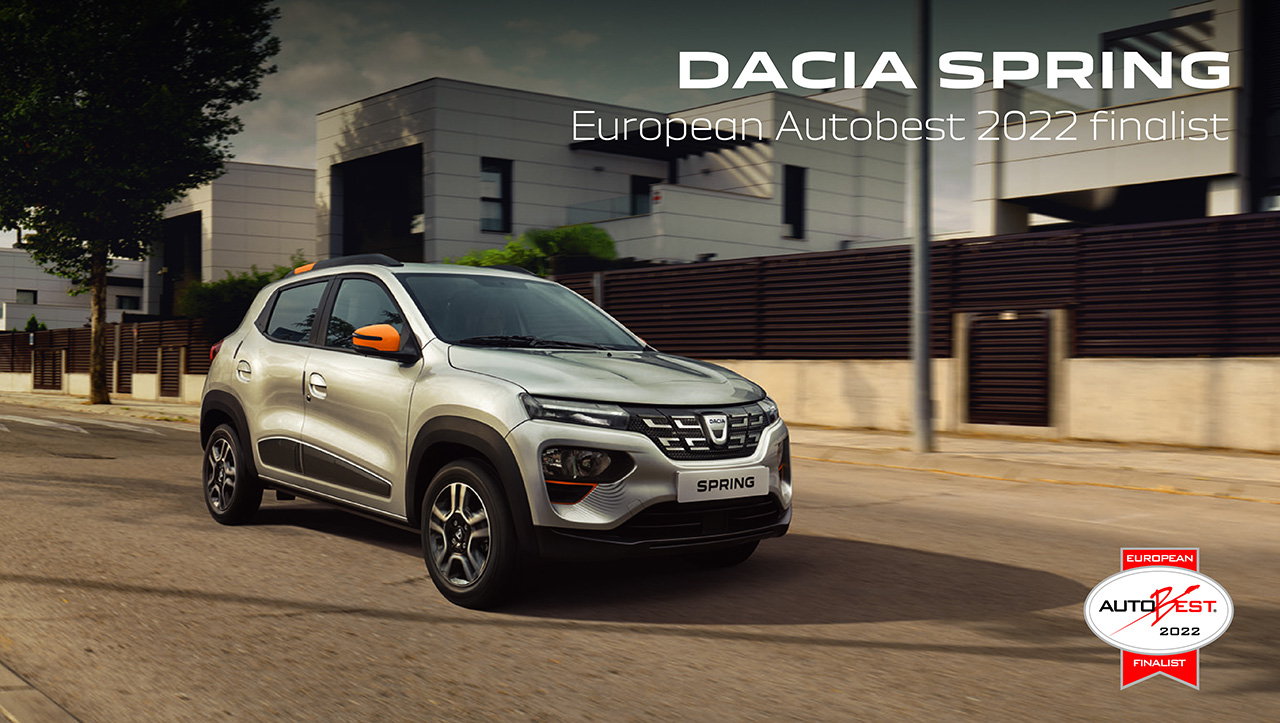 Dacia Spring modeli Autobest 2022'de finalisti oldu