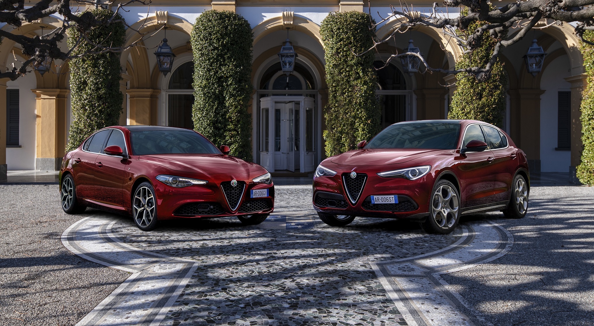 Alfa Romeo Giulia ve Stelvio 6C Villa d’Este