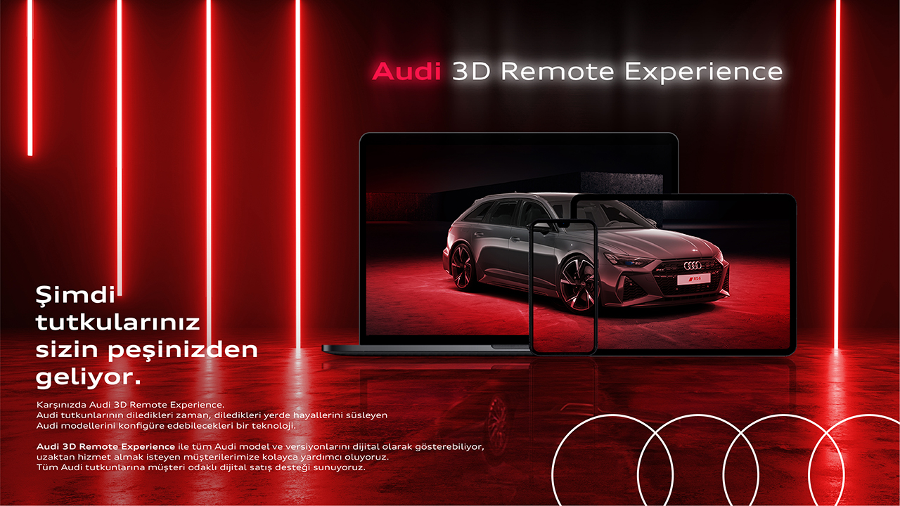 Audi'de üç boyutlu konfigürasyon dönemi