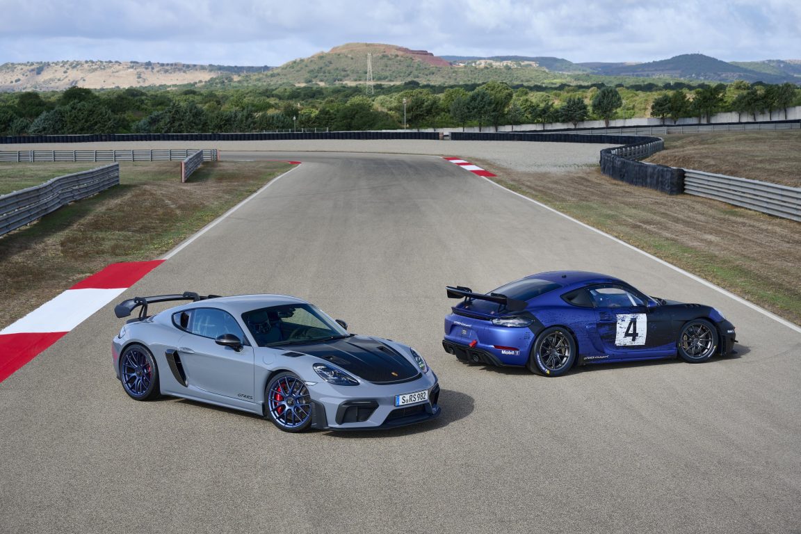 Yeni Porsche 718 Cayman GT4 RS ile yarış otomobili caddelere iniyor