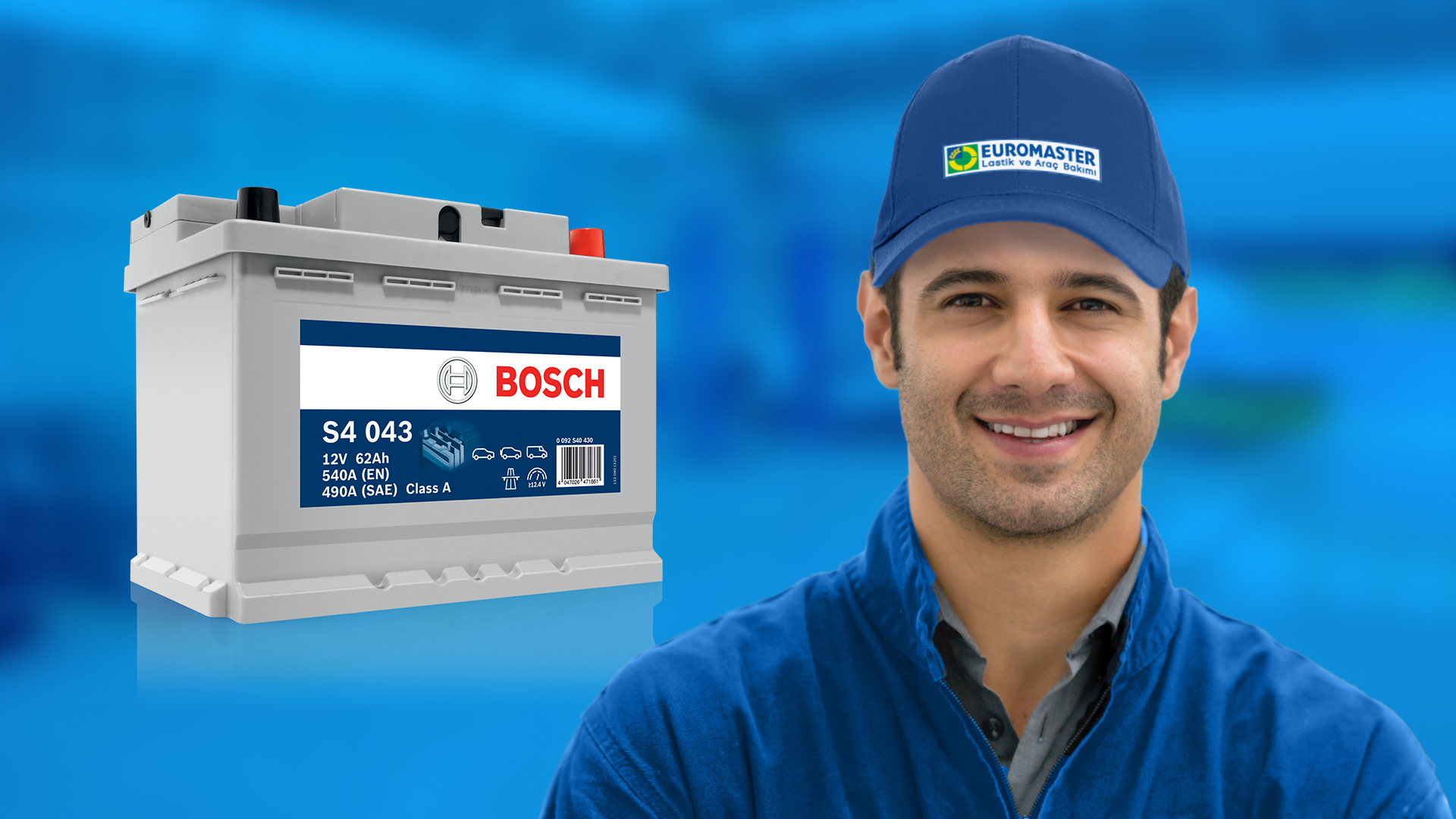Bosch Akü Kampanyası Euromaster'da