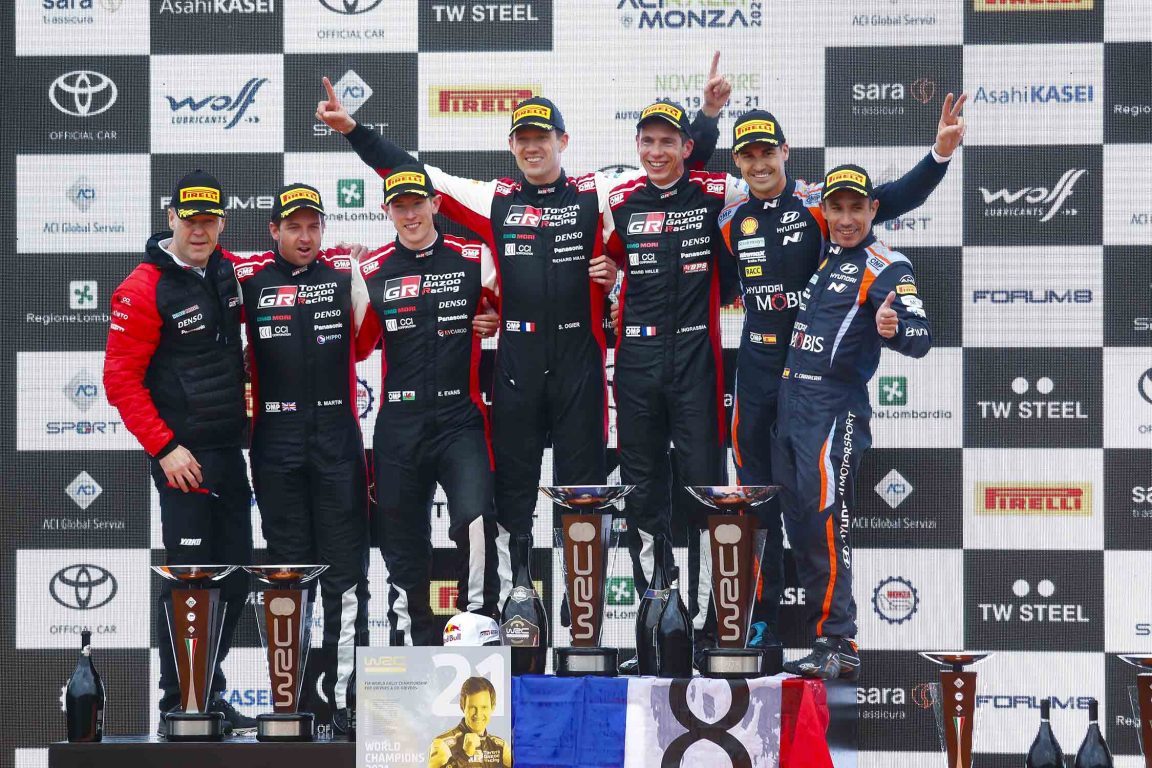 2021 WRC Şampiyonu Toyota Pilotu Ogier Oldu