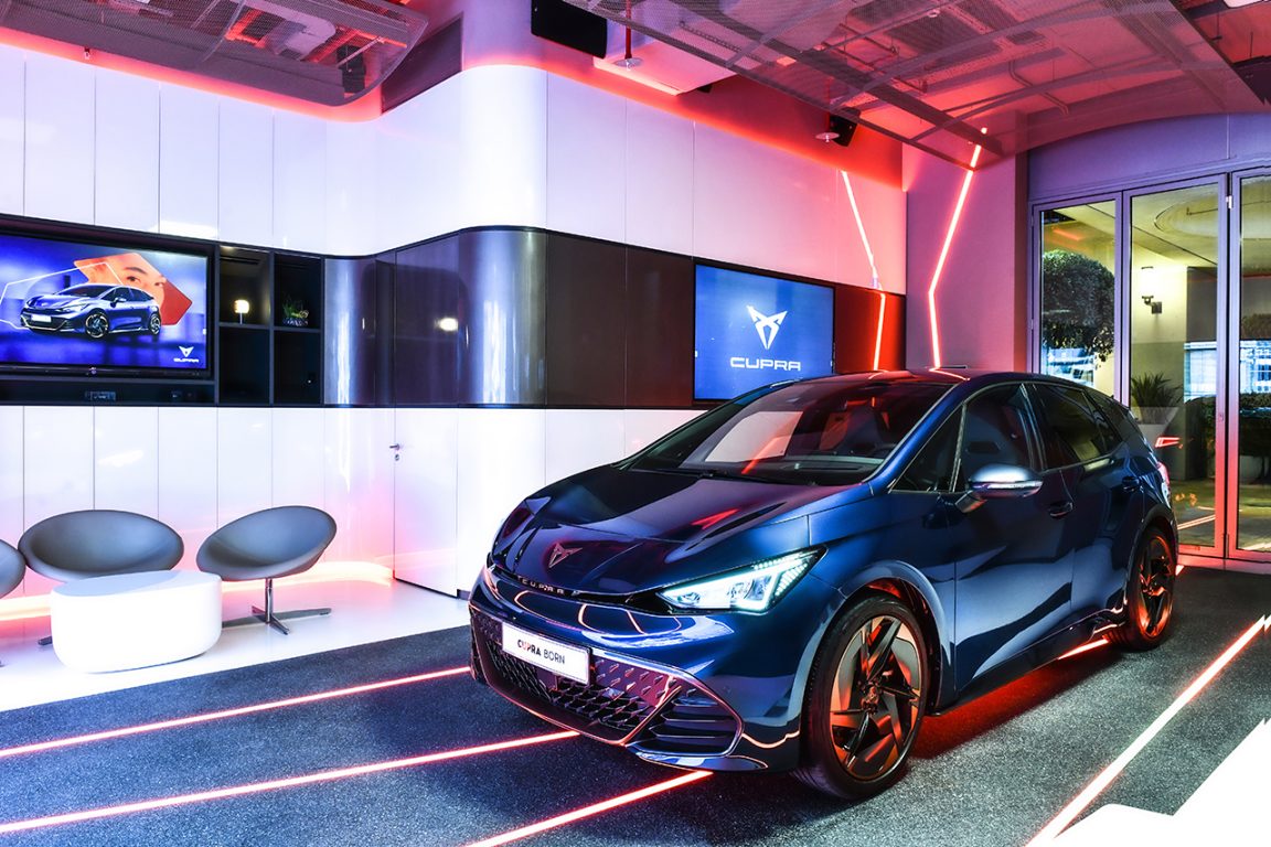 CUPRA Born Doğuş Otomotiv Plus Deneyim Merkezi’nde