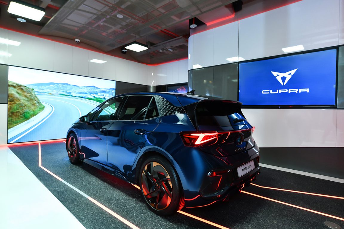 CUPRA Born Doğuş Otomotiv Plus Deneyim Merkezi’nde