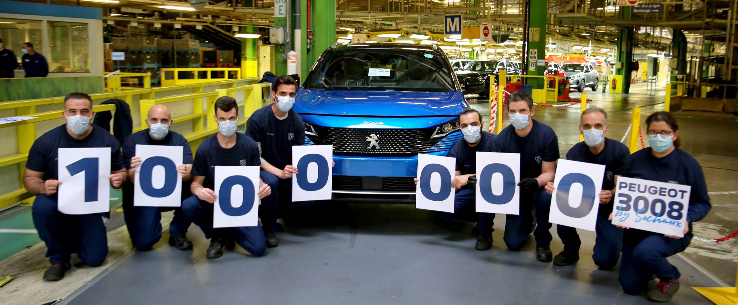 PEUGEOT 3008, 1 milyon adetlik üretime ulaştı