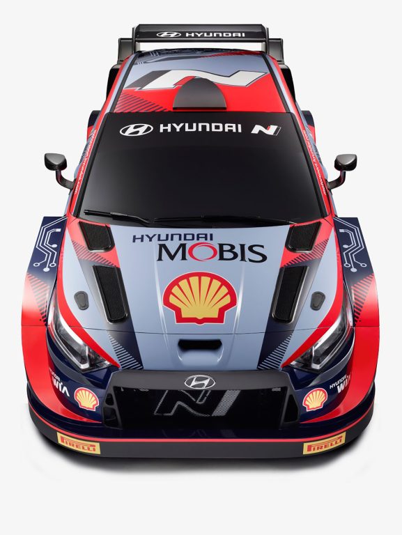 Hyundai i20 N Rally1 aracını tanıttı