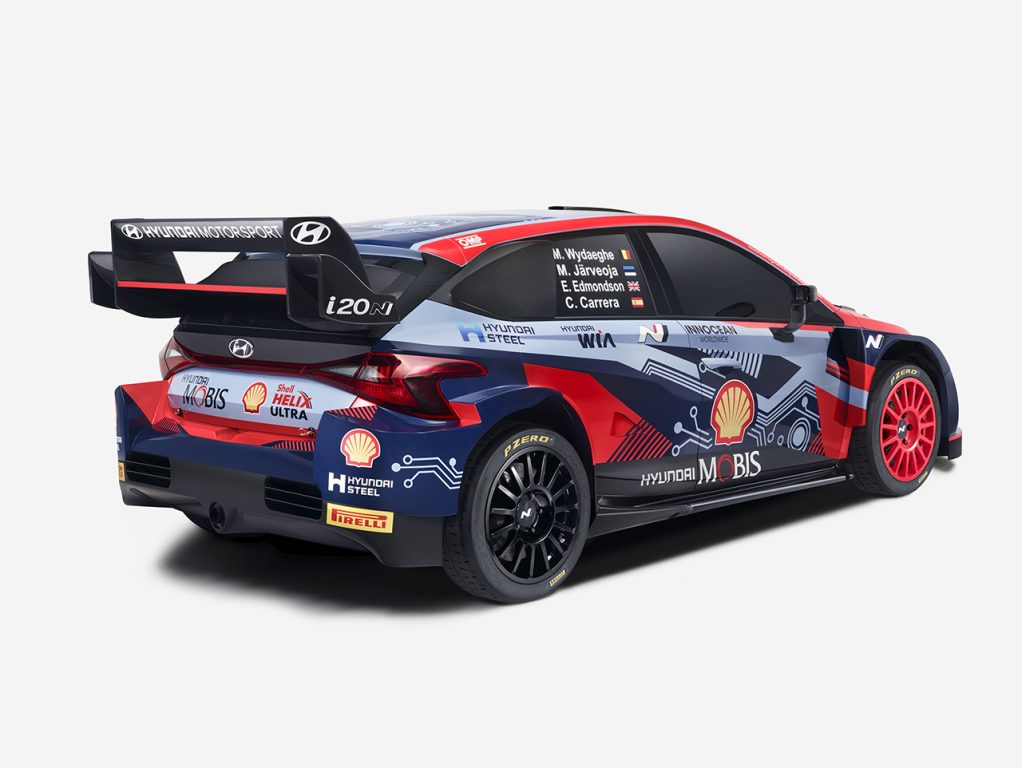 Hyundai i20 N Rally1 aracını tanıttı