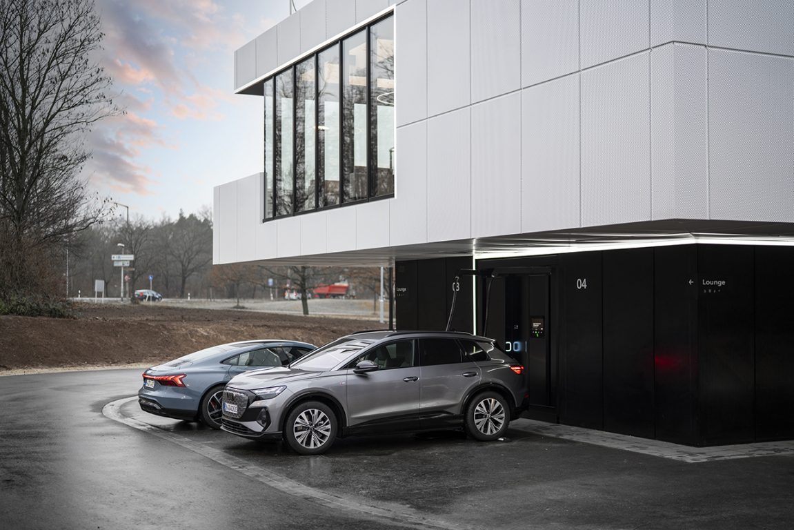 Kentsel hızlı şarj uygulamalarında bir ilk: Audi şarj merkezi konsepti