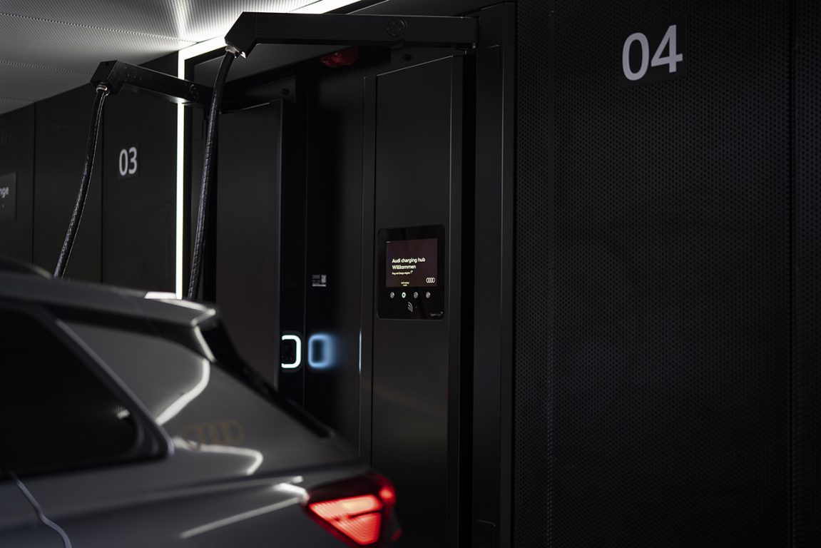 Kentsel hızlı şarj uygulamalarında bir ilk: Audi şarj merkezi konsepti