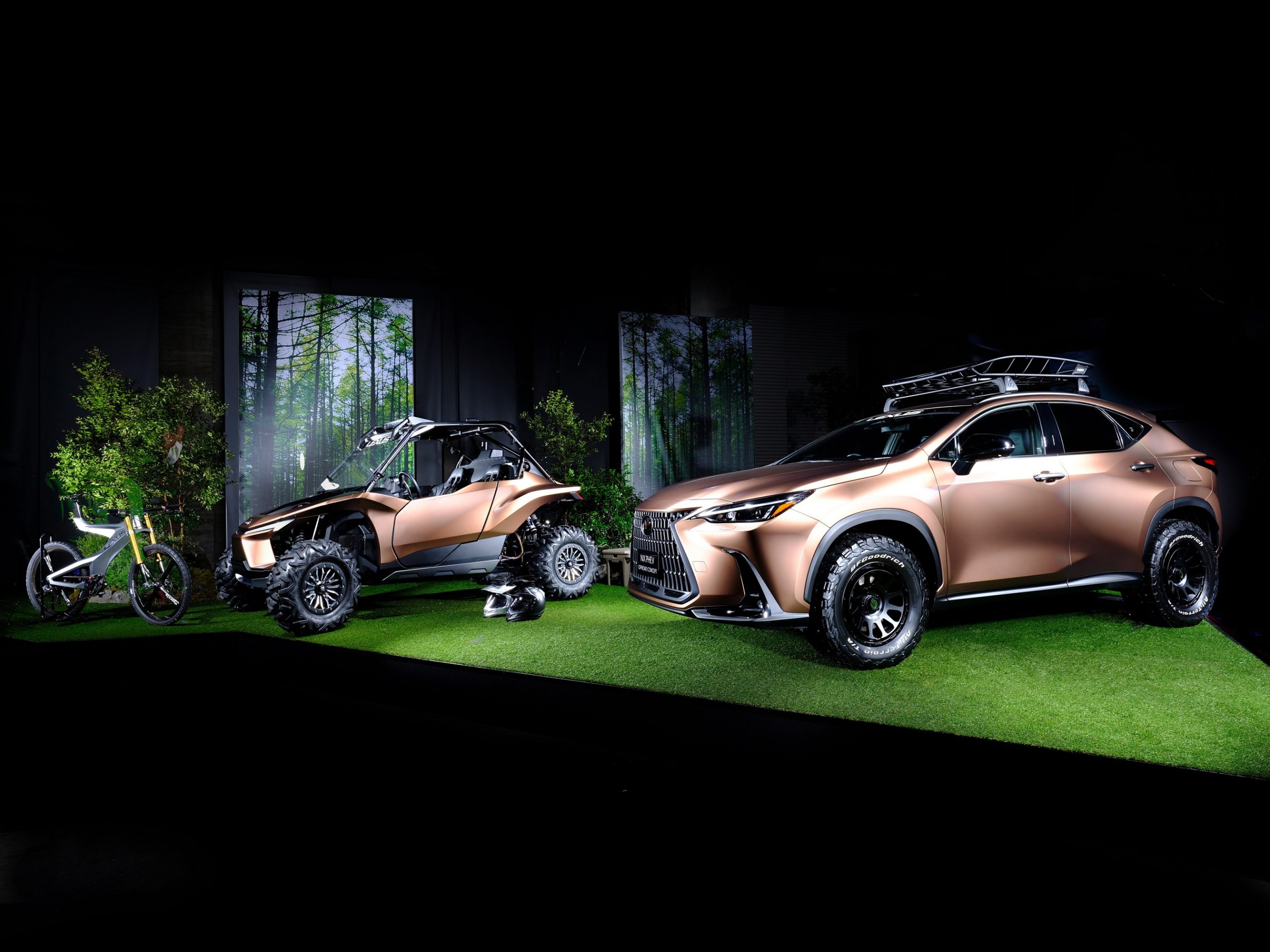 Lexus Tokyo’da NX PHEV OFFROAD ve ROV Buggy Konseptlerini Sergiledi