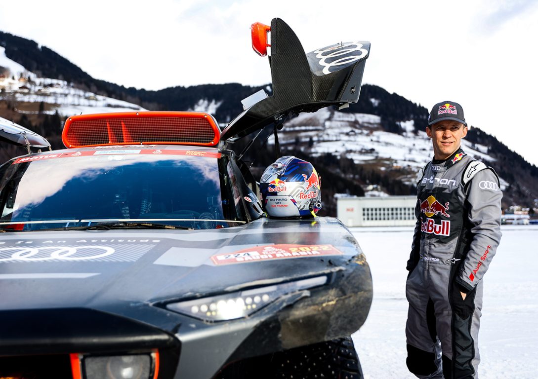 Ken Block Audi RS Q e-tron’un direksiyonuna geçti
