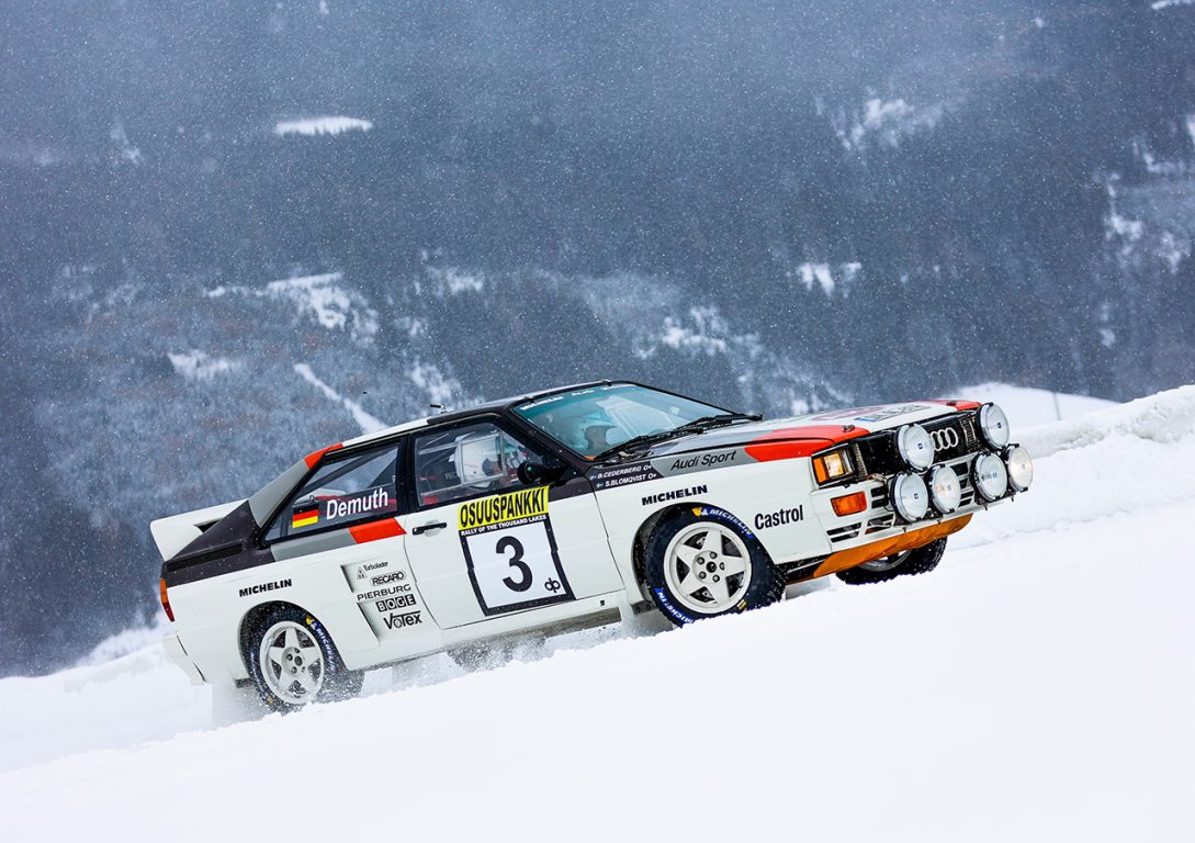 Ken Block Audi RS Q e-tron’un direksiyonuna geçti