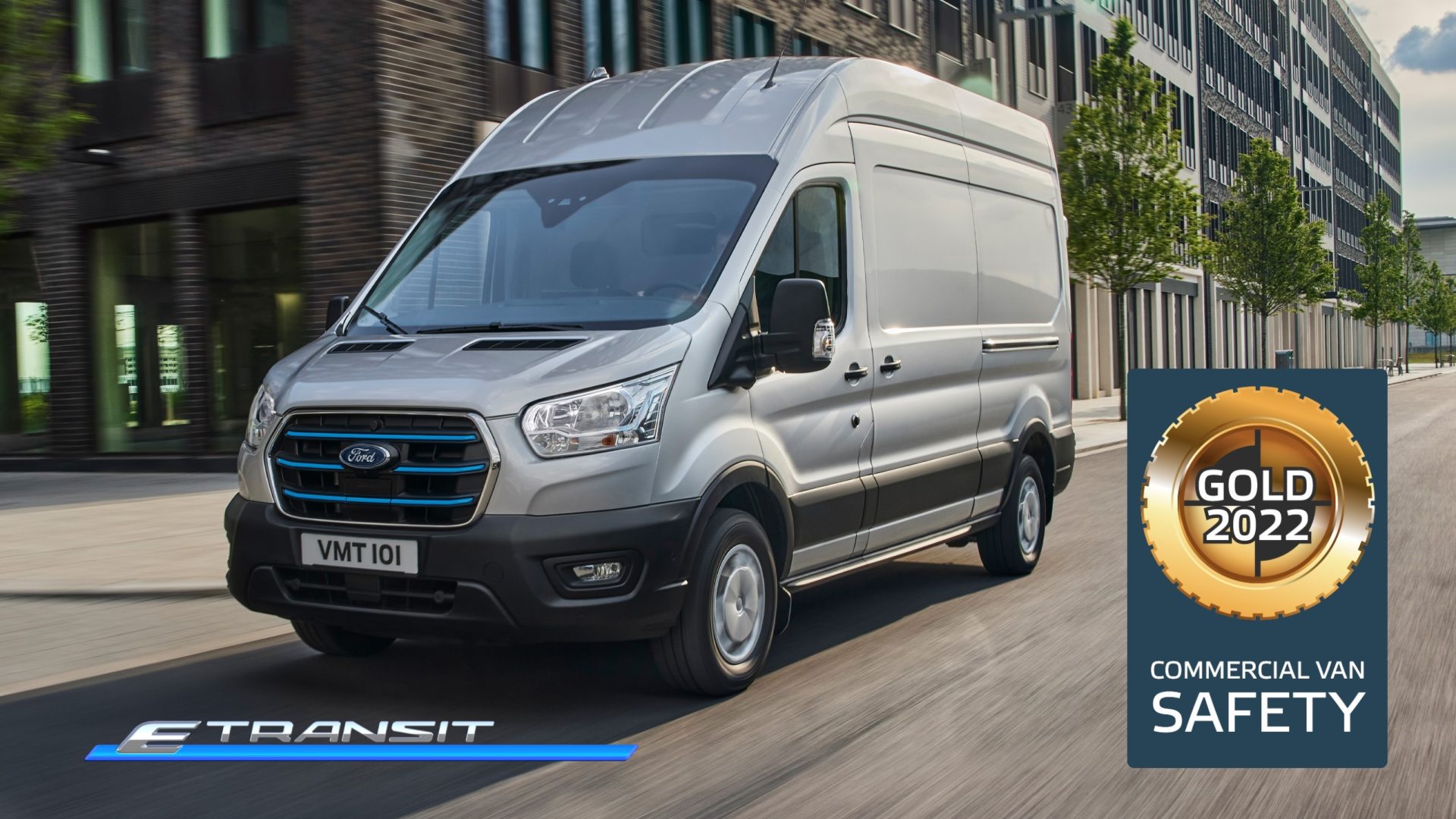 Ford’un ilk tam elektrikli ticari modeli E-Transit, Euro NCAP tarafından ‘Altın’ ödüle layık bulundu