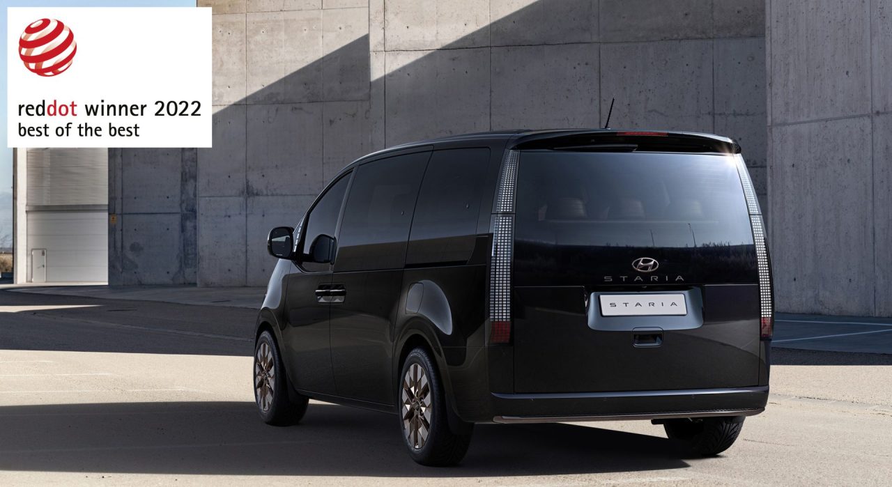 Hyundai’nin yeni MPV modeli STARIA, Red Dot tasarım ödülünü kazandı