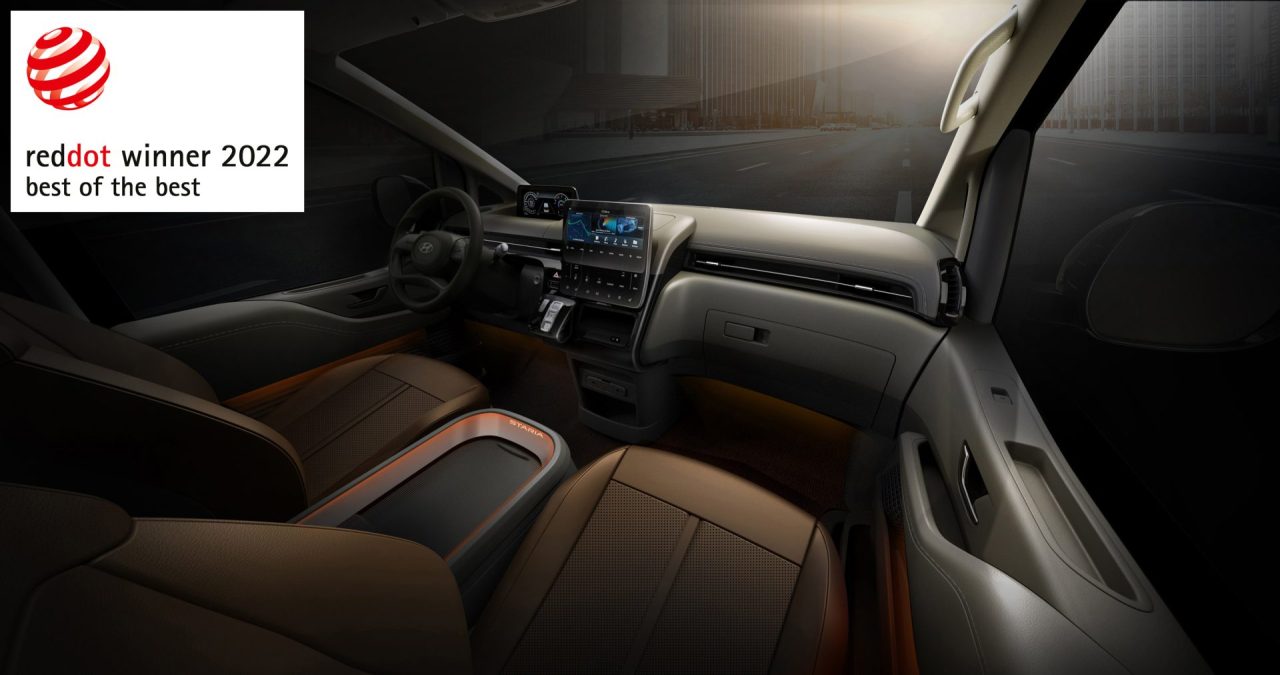 Hyundai’nin yeni MPV modeli STARIA, Red Dot tasarım ödülünü kazandı