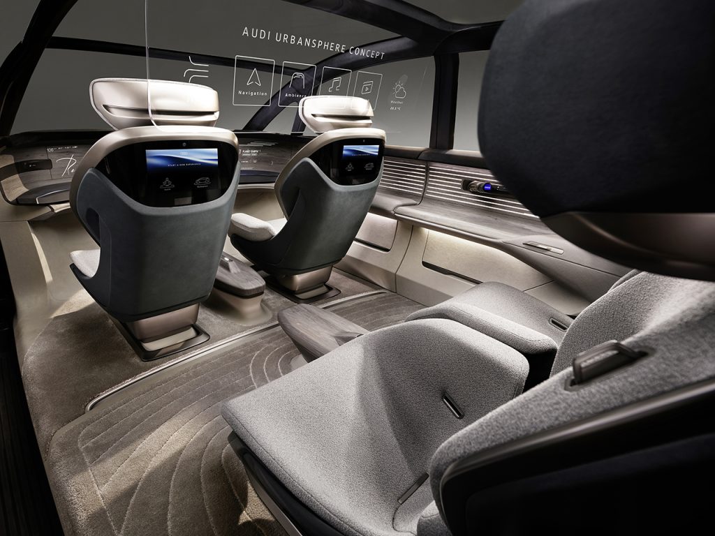 Audi, urbansphere konsept modellerinin üçüncüsünü tanıttı