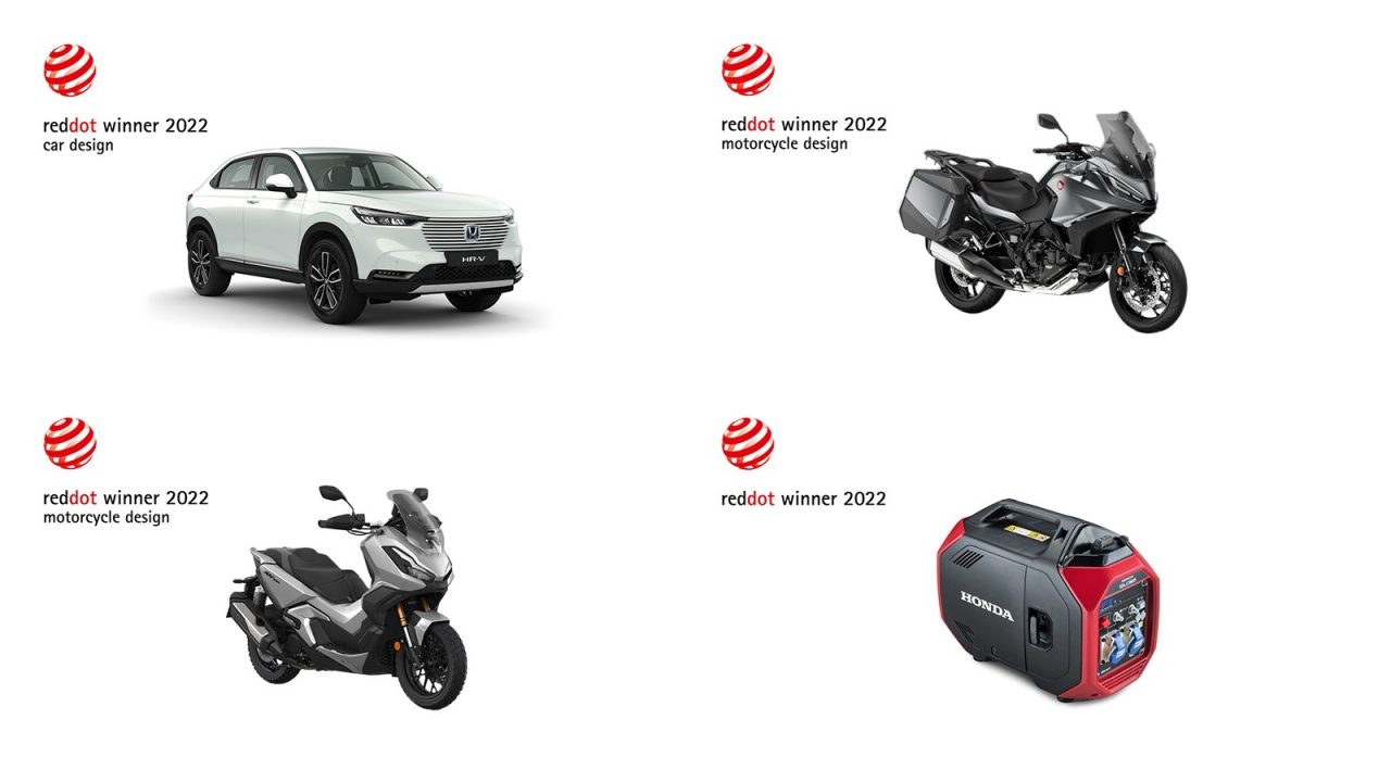 Honda Red Dot Tasarım Ödülleri 2022’den dört ödülle ayrıldı