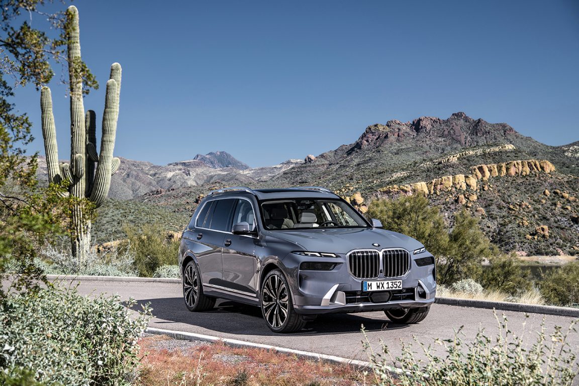 BMW X7 yenilendi ve daha güçlü hibrit motorlara kavuştu