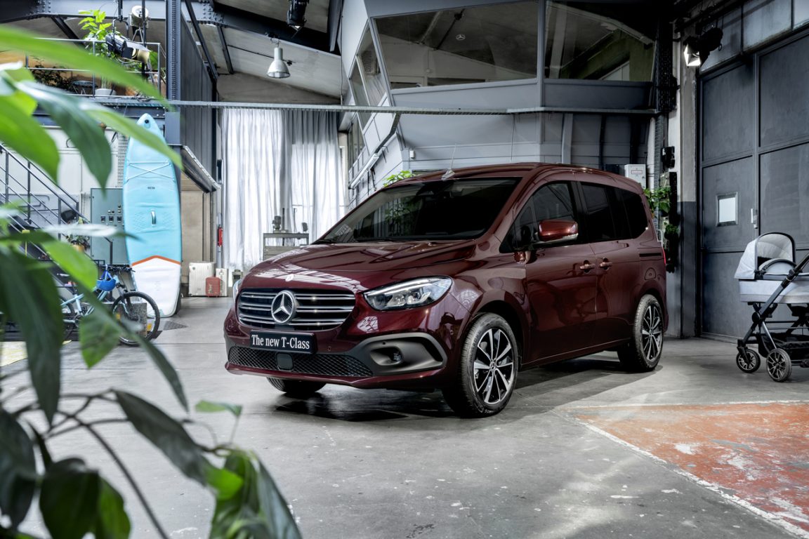 Mercedes T-Serisi hafif ticariye farklı bir soluk getiriyor
