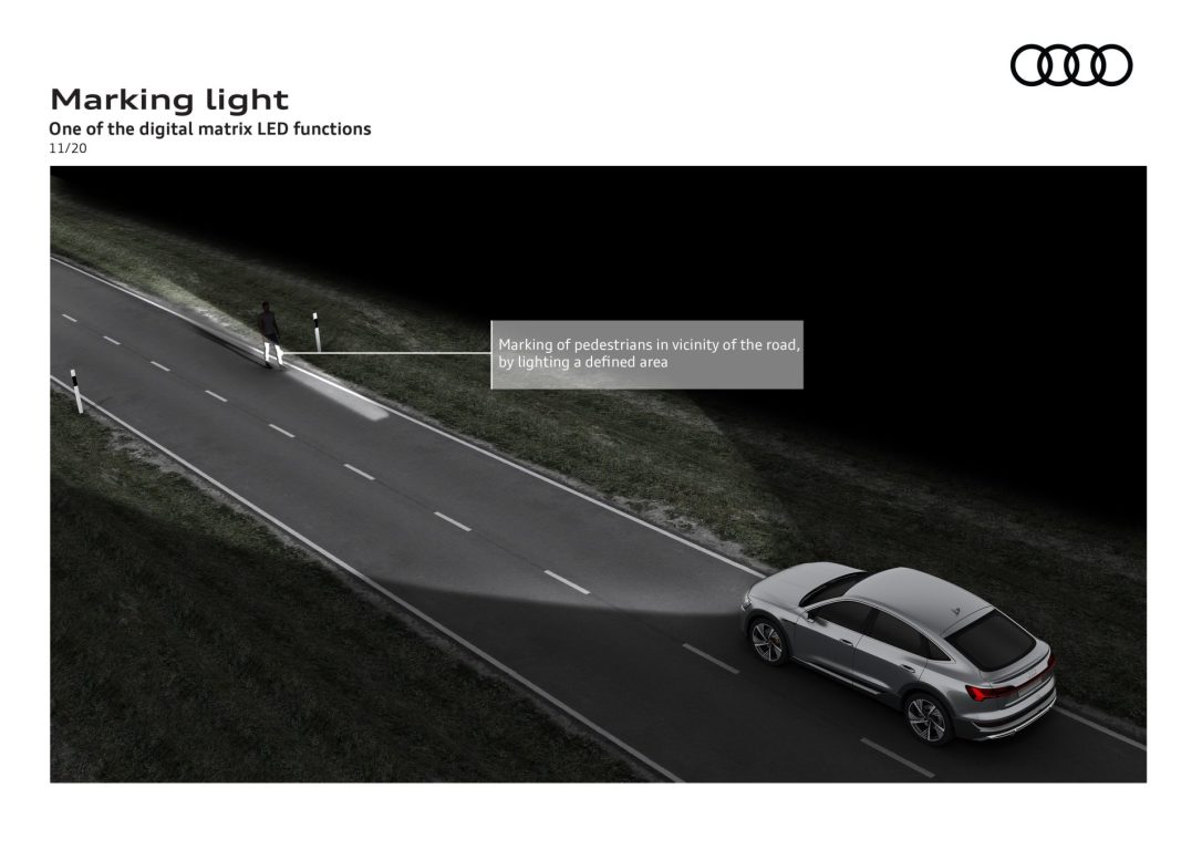 Audi geleceğe giden yolu aydınlatıyor
