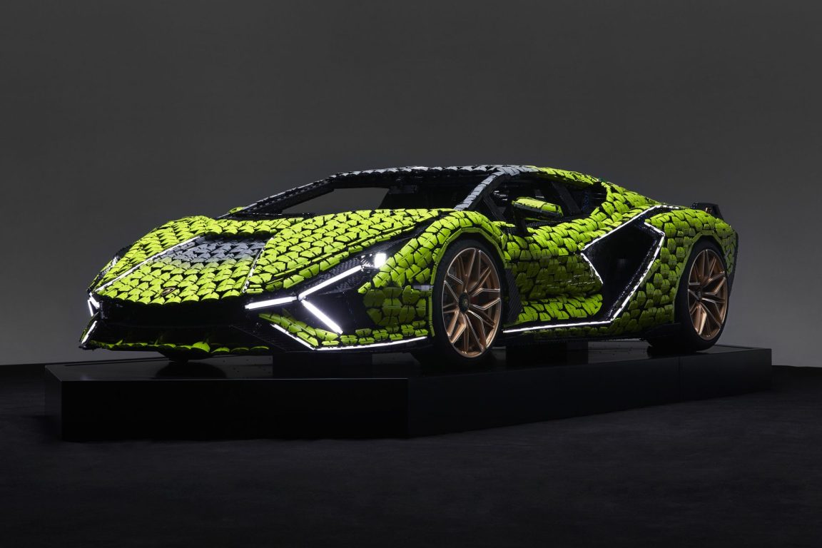 Gerçek boyutlu LEGO Lamborghini İstanbul’da