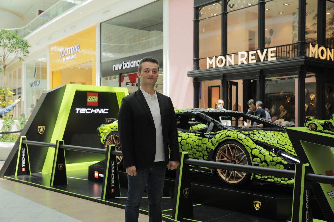 Gerçek boyutlu LEGO Lamborghini İstanbul’da