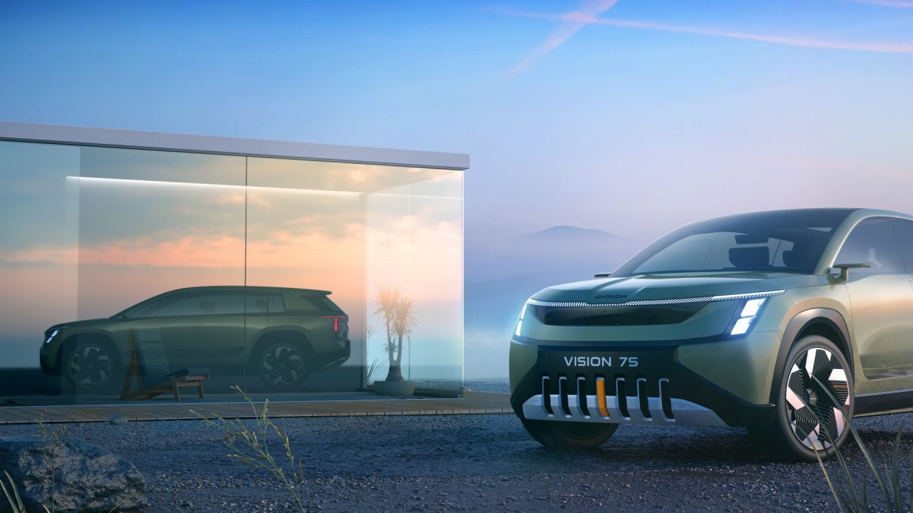 Skoda yeni marka kimliğini Vision 7S ile tanıttı