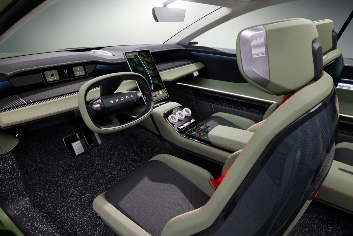 Skoda yeni marka kimliğini Vision 7S ile tanıttı