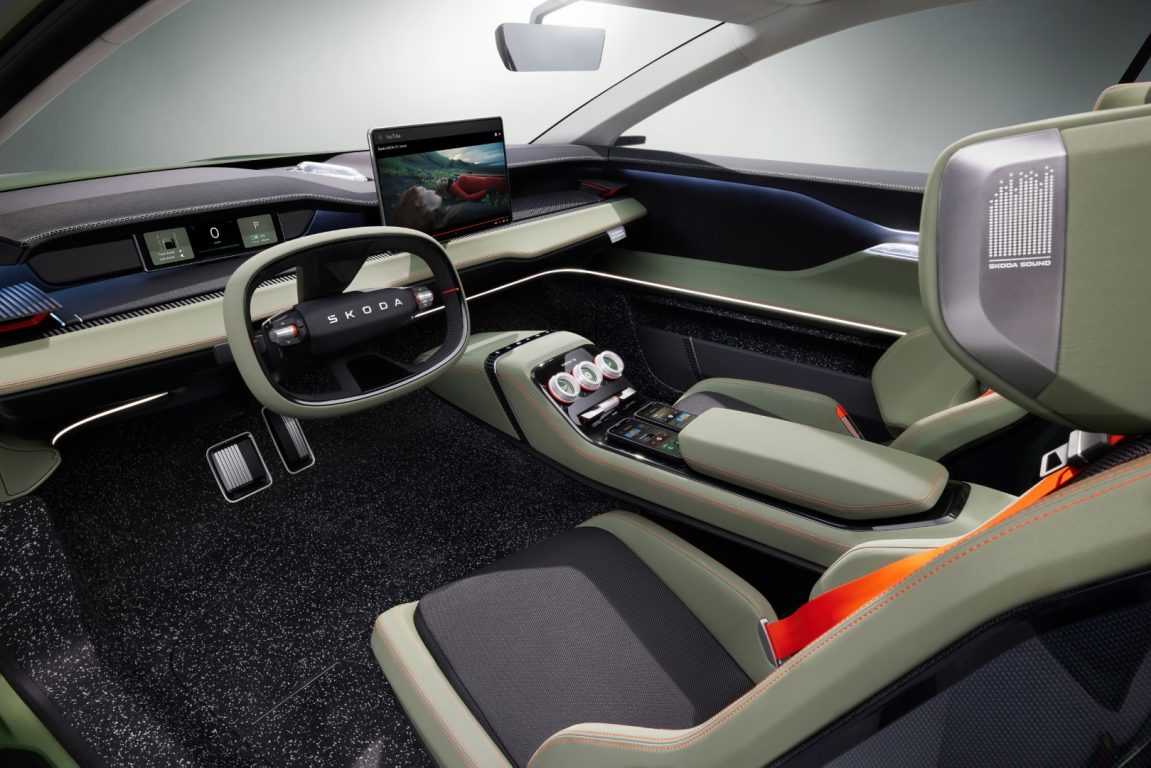 Skoda yeni marka kimliğini Vision 7S ile tanıttı