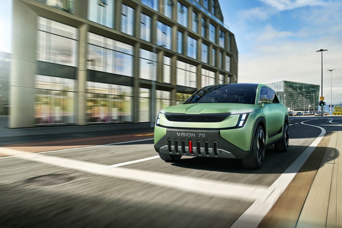 Skoda yeni marka kimliğini Vision 7S ile tanıttı