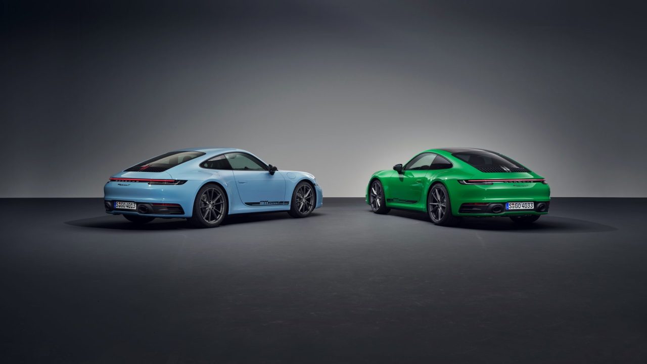 Porsche, daha hafiflemiş olan 911 Carrera T ‘yi tanıttı