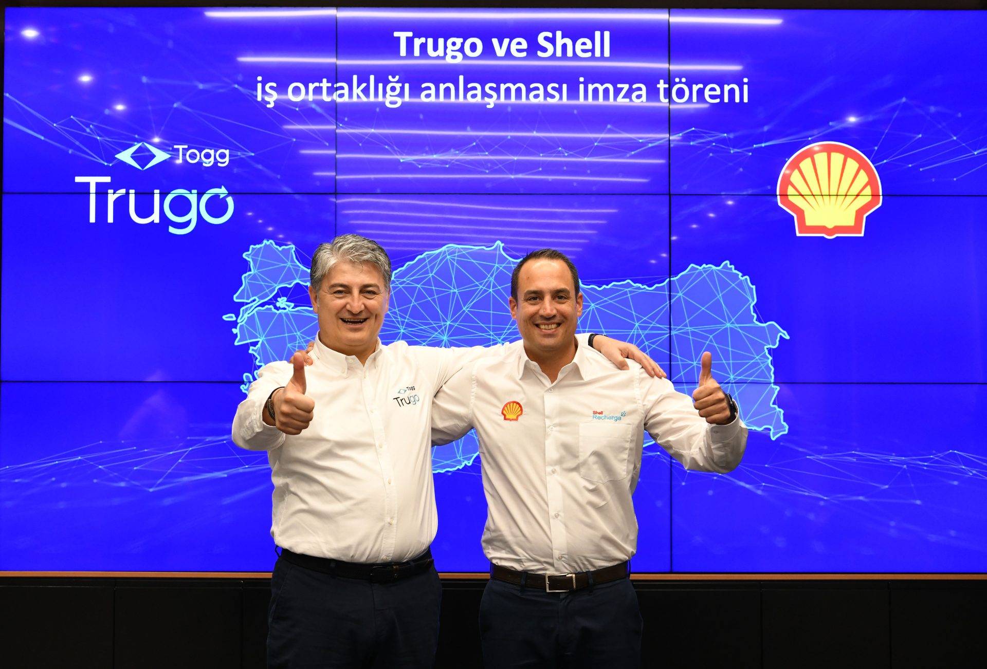 Togg Trugo ve Shell, Türkiye’yi şarj cihazlarıyla donatmak için güçlerini birleştirdi