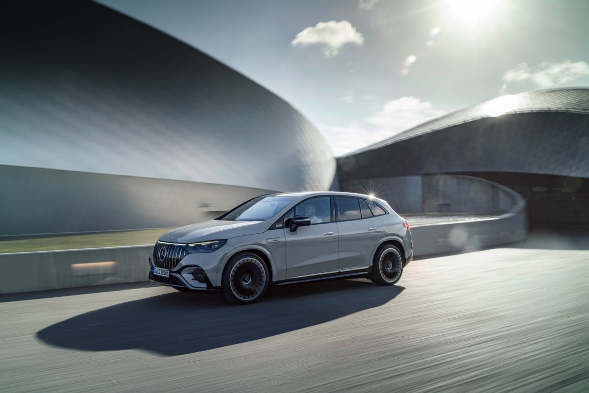 Mercedes AMG imzalı ilk elektrikli SUV EQE tanıtıldı